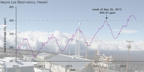 Picture 2 of The amount of CO2 will reach a record in the future