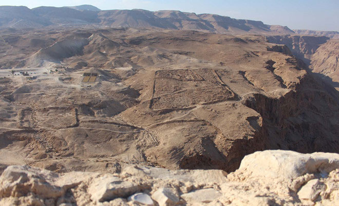 Picture 3 of The ancient 'impregnable' fortress was built near the Dead Sea