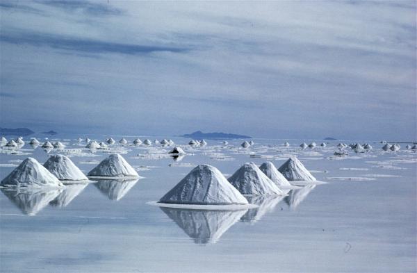 Picture 1 of The Andes salt lake reflects the history of the Earth's climate and history