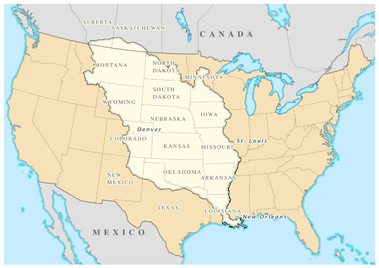 Picture 5 of The area of ​​America has doubled out just by the summer