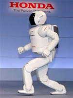 Picture 1 of The Asimo robot is ready to work