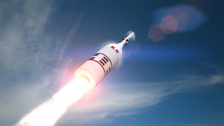Picture 1 of The astronaut rescue system if the rocket explodes