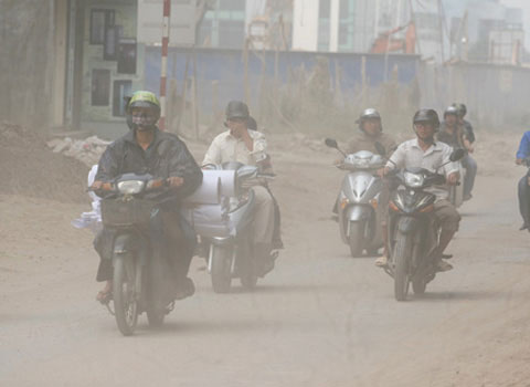 Picture 1 of The atmosphere in Vietnam is the 10th dirty in the world