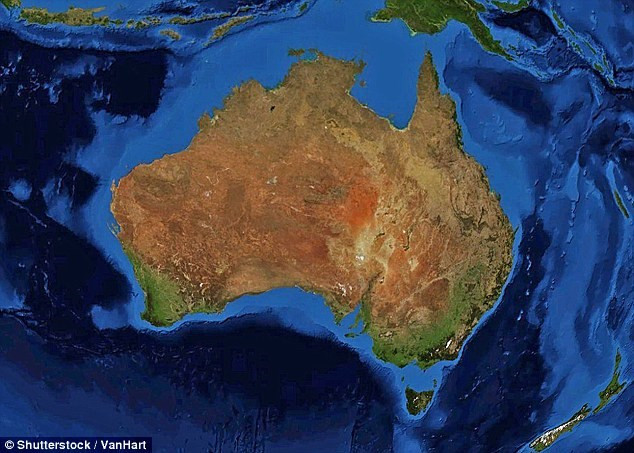 Picture 1 of The Australian continent tilts, moving in seasons