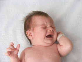 Picture 1 of The baby's cries relate to the mother's voice