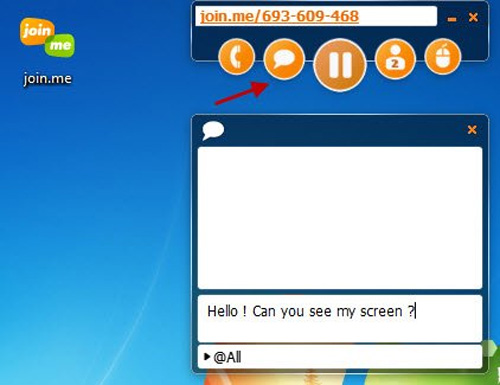 Picture 5 of The basics of join.me - Remote Desktop service with many new features