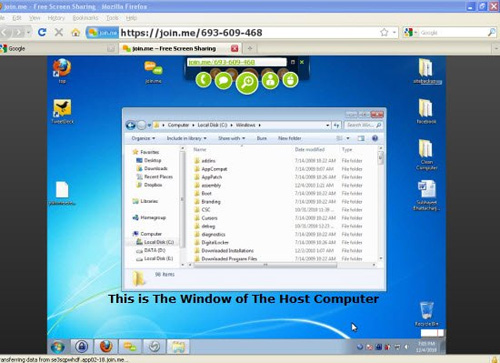Picture 8 of The basics of join.me - Remote Desktop service with many new features