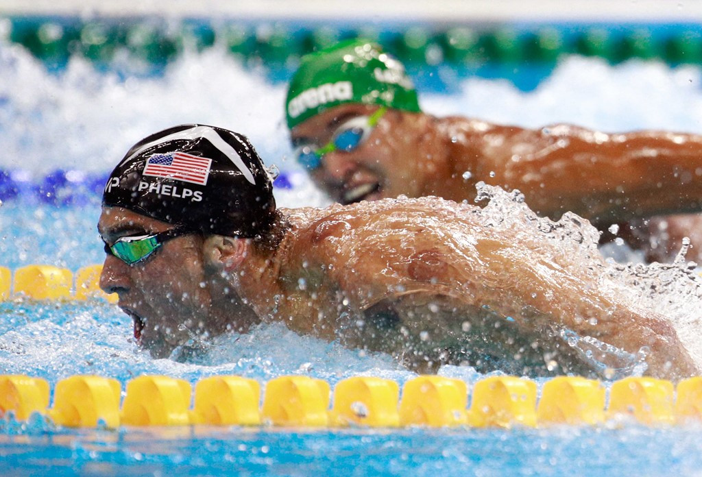 Picture 10 of The beautiful moment of Michael Phelps in the 2016 Olympics