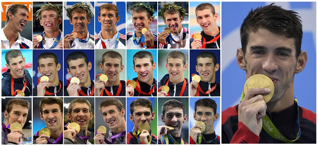 Picture 19 of The beautiful moment of Michael Phelps in the 2016 Olympics
