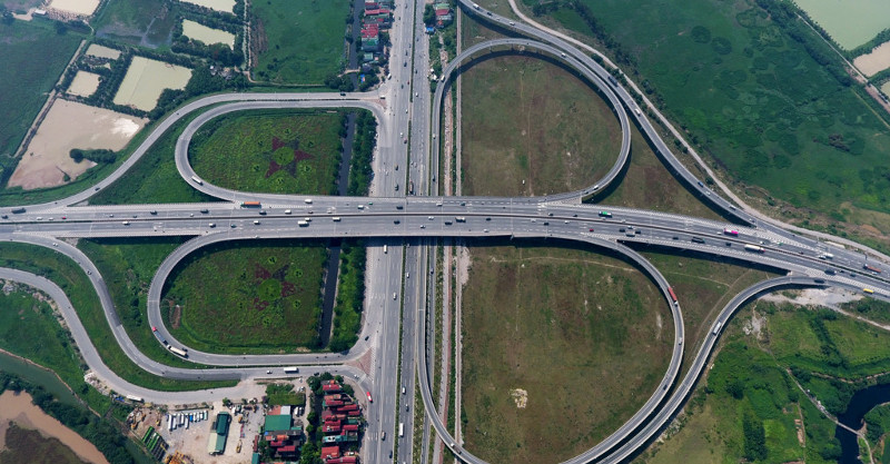 Picture 11 of The beauty of 4 trillion intersections of Hanoi viewed from above