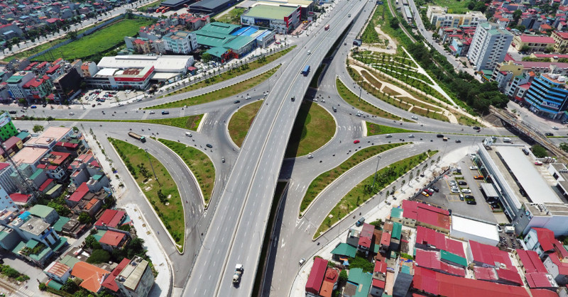 Picture 20 of The beauty of 4 trillion intersections of Hanoi viewed from above