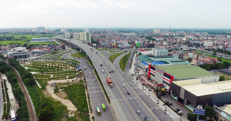 Picture 22 of The beauty of 4 trillion intersections of Hanoi viewed from above