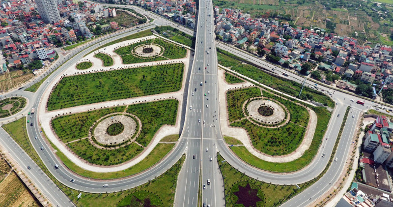 Picture 7 of The beauty of 4 trillion intersections of Hanoi viewed from above