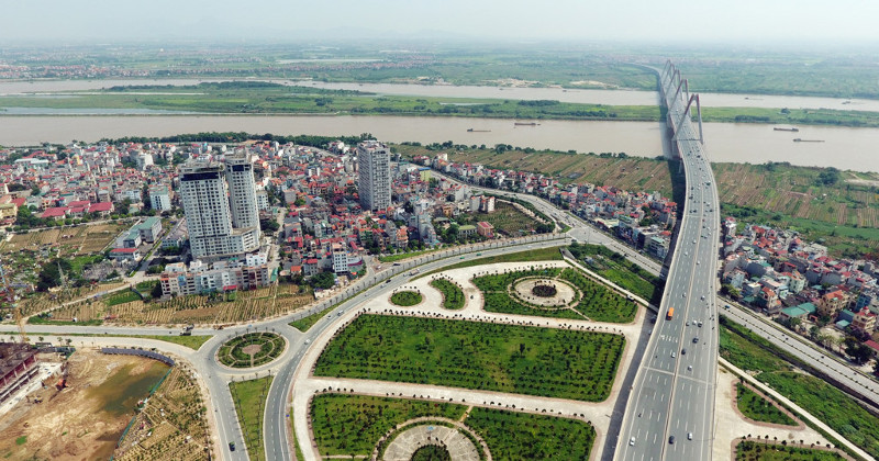 Picture 8 of The beauty of 4 trillion intersections of Hanoi viewed from above