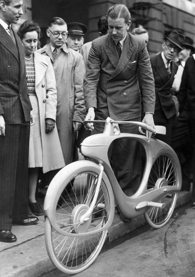 Picture 2 of The bicycle design of 1946 was once thought to be the embodiment of the future