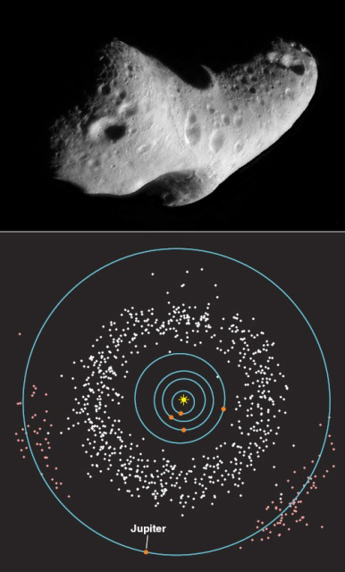 Picture 1 of The big mystery is answered by lost asteroids