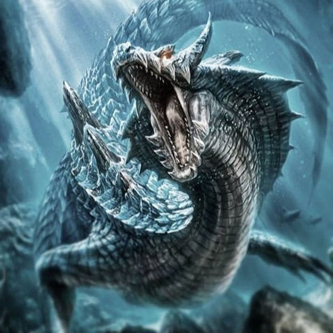Picture 3 of The biggest giant sea monster in the Scottish sea: Reusing 7 whales at the same time