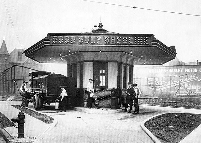 Picture 6 of The birth history of gas stations and gas stations