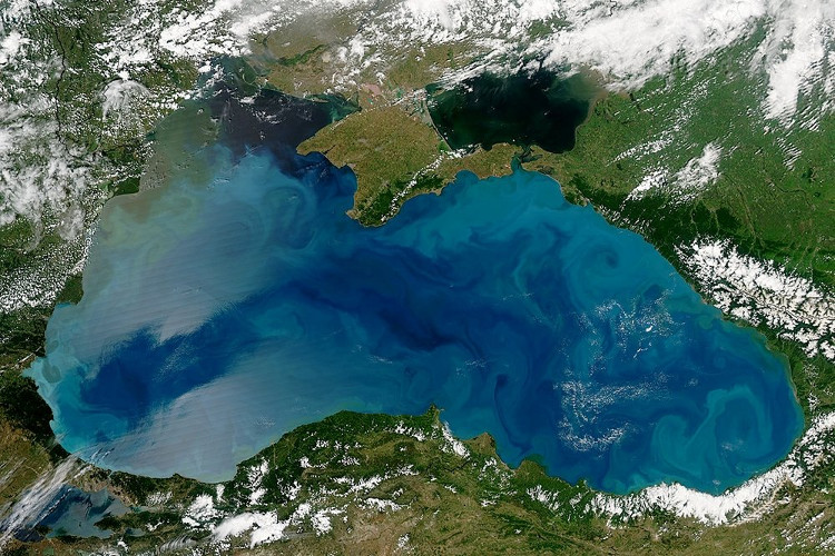 Picture 1 of The Black Sea changed colors - NASA warned of the risk of harming plants and animals