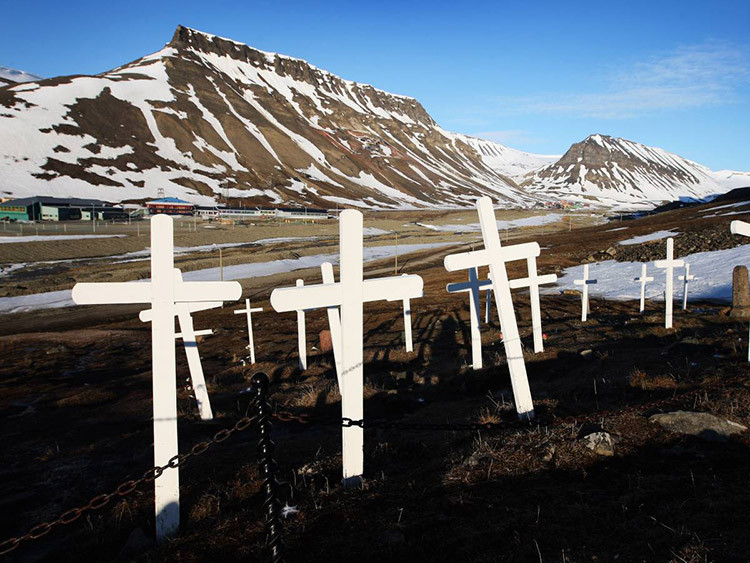 Picture 1 of The body of the body did not decompose due to the cold in Norway