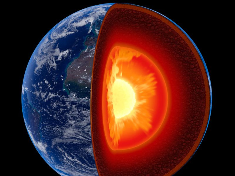 Picture 1 of The bottom of North America plate tectonics is