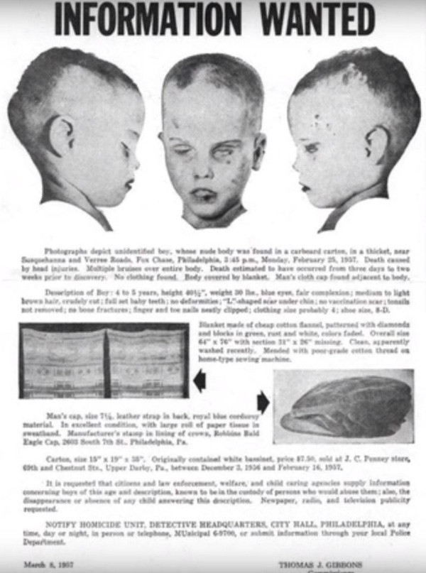 Picture 6 of 'The boy's body in the box': Mysterious cases over 60 years failed to find the culprit