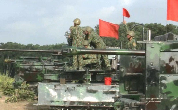 Picture 1 of The brand new 'Made in Vietnam' self-propelled gun