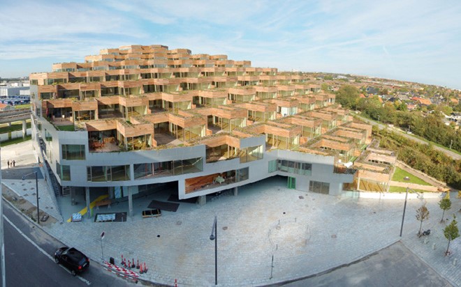 Picture 10 of The buildings have unique architecture in Copenhagen