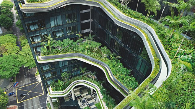 Picture 1 of The campaign turned Singapore into a giant park