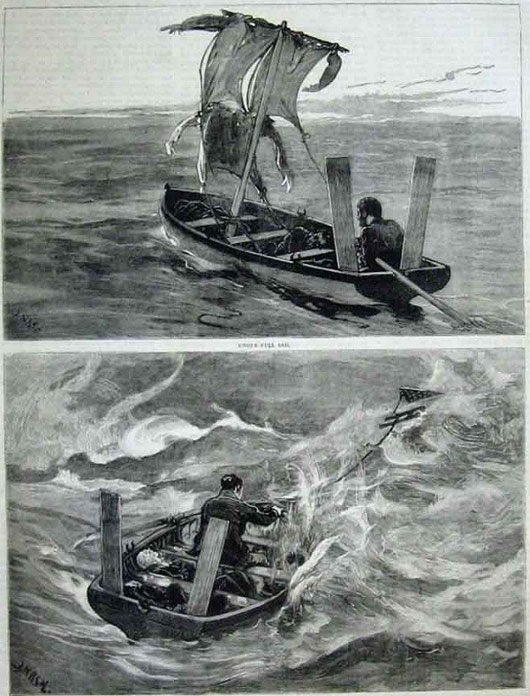 Picture 3 of <p>The 'cannibal' disaster on the shipwreck Mignonette</p>