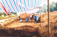 Picture 1 of The capital of Van Lang is exposed at Lang Ca monument