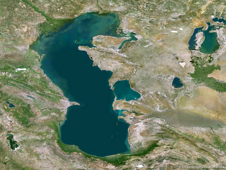 Picture 1 of The Caspian Sea is about to evaporate completely, the reason why experts are concerned