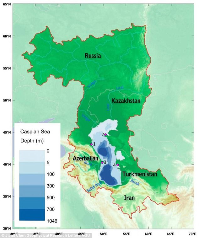 Picture 3 of The Caspian Sea is about to evaporate completely, the reason why experts are concerned