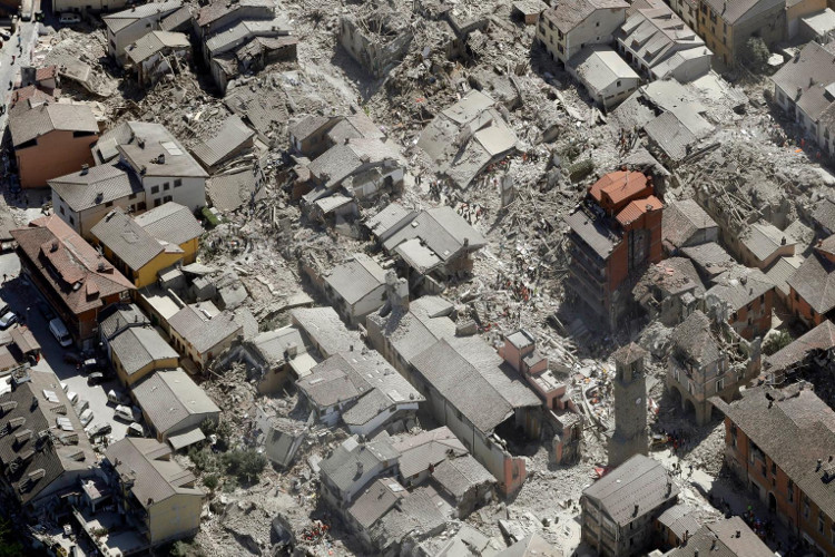 Picture 1 of The cause of the earthquake left 247 people dead in Italy