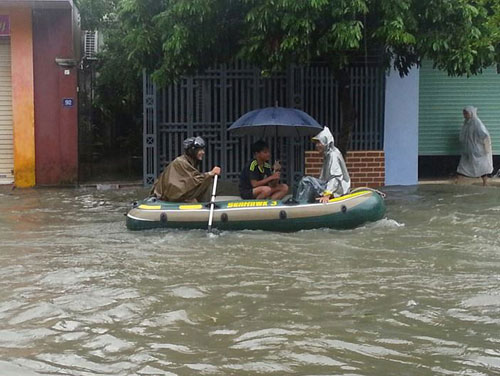 Picture 8 of The Central region suffered in great floods