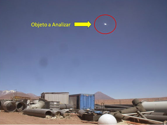 Picture 1 of The Chilean government confirmed UFO detection