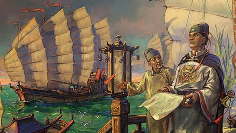 Picture 2 of The Chinese eunuchs command a fleet of three hundred thousand people traveling around the world