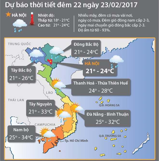 Picture 2 of The cold air was close to the northern and northern border, turning rain