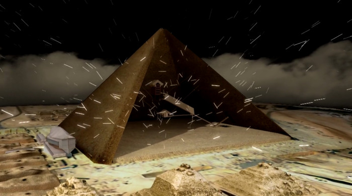 Picture 2 of The cosmic particle may be the way to find out how the pyramid was built