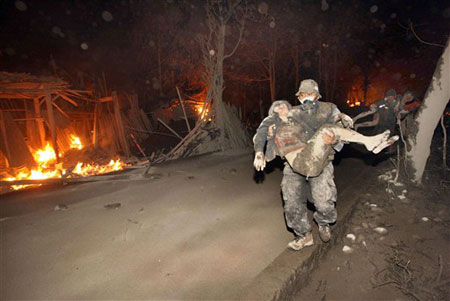 Picture 2 of The danger of Indonesian volcano