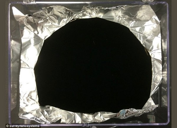 Picture 1 of The darkest material in the world