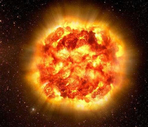 Picture 1 of The 'dead' sun will look like this