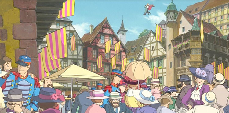Picture 10 of The destination is true in the famous Japanese animated films