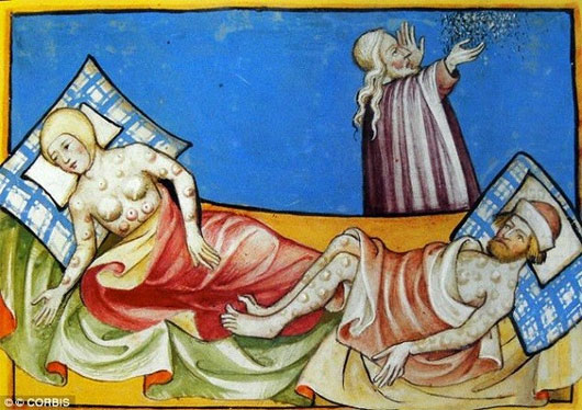 Picture 2 of The discovery of Halley comet has caused a terrible epidemic