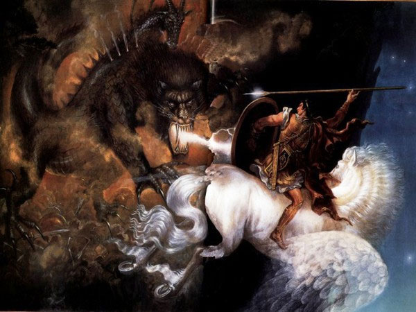 Picture 9 of The 'divine monster' version of the goat in many cultures