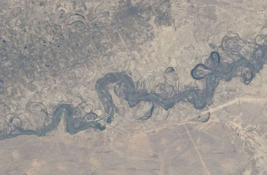 Picture 9 of The Earth looks from the International Space Station