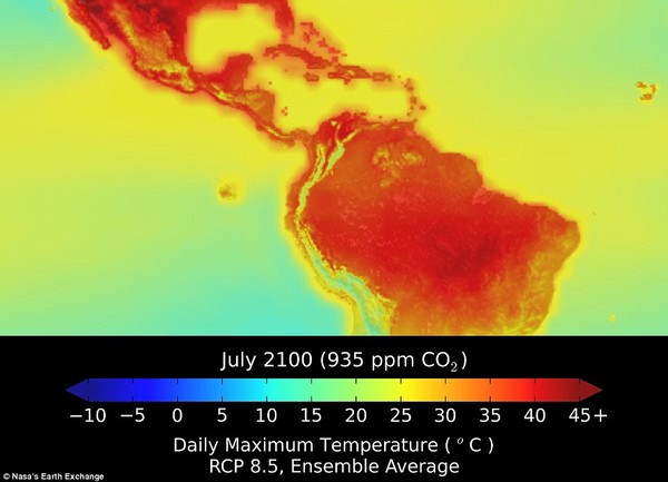 Picture 3 of The earth may be 'scorched' because of heat after 85 years