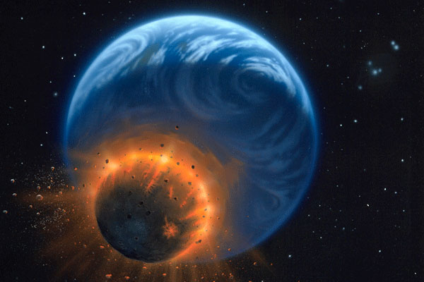 Picture 1 of The Earth suffers from dozens of collisions with asteroids