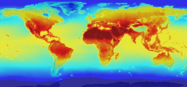 Picture 1 of The Earth will increase by nearly 6 degrees Celsius by 2100