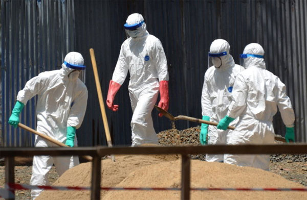 Picture 1 of The Ebola epidemic in Liberia decreased, but it was still early to celebrate